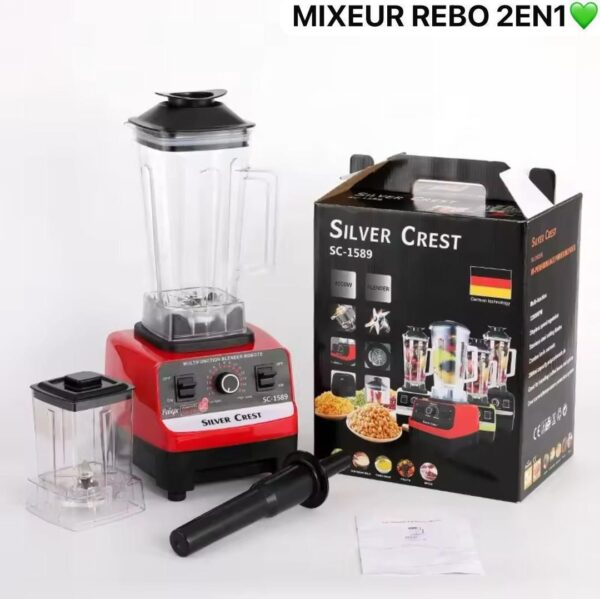 Mixeur Professionnel 2 en 1 – Haute Performance & Multifonction| Friday Store – Image 3