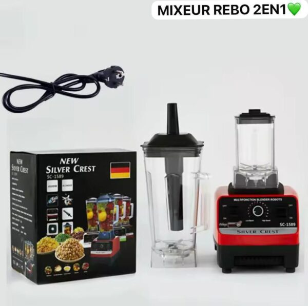 Mixeur Professionnel 2 en 1 – Haute Performance & Multifonction| Friday Store – Image 2