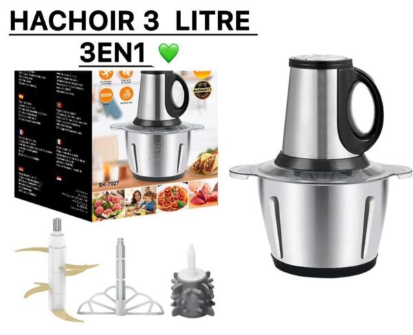 Offre Spéciale Tabaski – Barbecue Portable + Hachoir 3 en 1 – Image 3