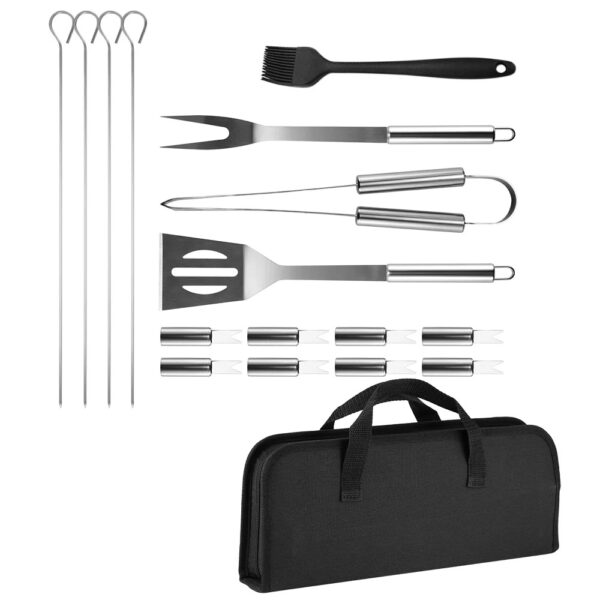 Set d’Accessoires Barbecue 7 Pièces  avec Housse de Transport | Friday Store – Image 3