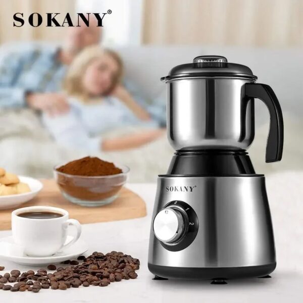 Moulin à Grains Inox 300 g – FRIDAY STORE – Image 2
