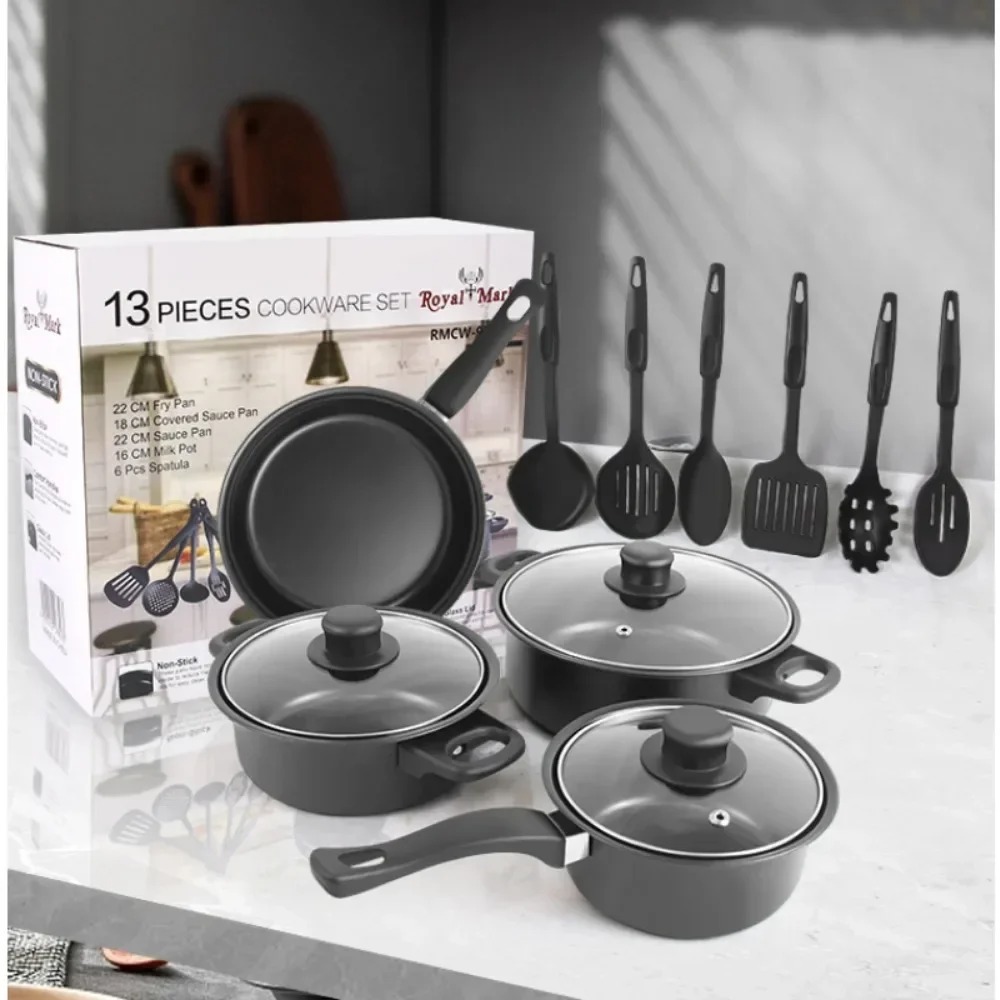 Set de Cuisine 13 pièces Antiadhésives – FRIDAY STORE