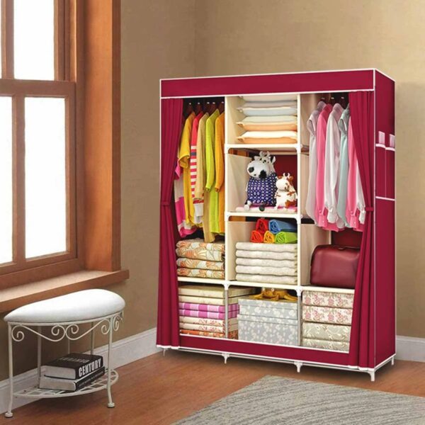 Armoire Tissu 3 Battants – FRIDAY STORE – Image 3