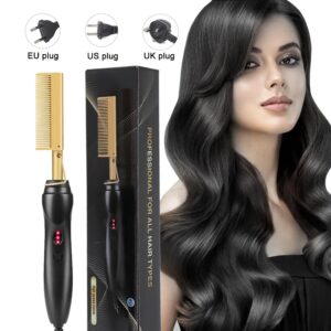 Peigne Lissant Chauffant « Hair Press Comb » – Lisseur Peigne Rapide pour Cheveux | FRIDAY STORE