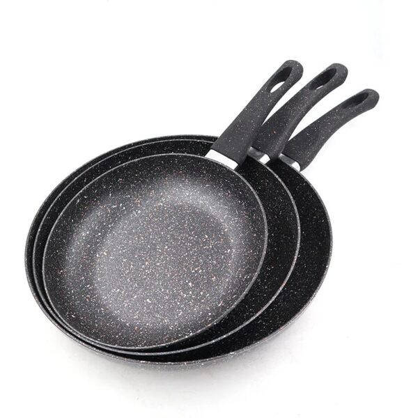 Set de 3 Poêles Antiadhésives “Pierre” – Induction & Cuisson Saine | Friday Store – Image 4