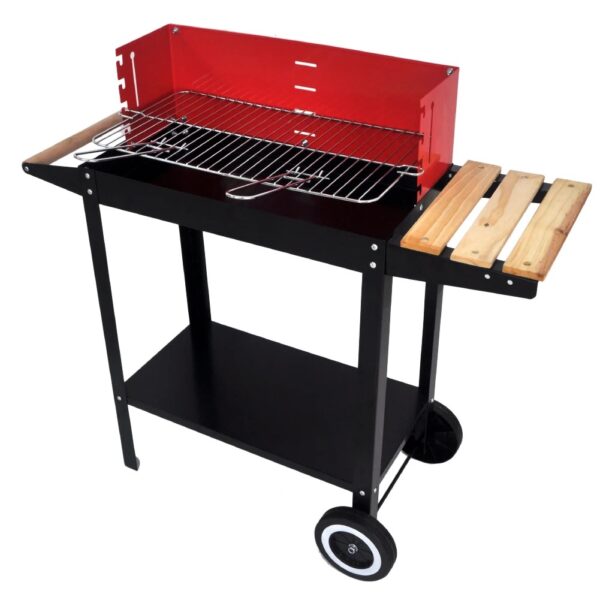 Barbecue à Charbon Portable 2 Niveaux sur Roulettes – FRIDAY STORE – Image 6