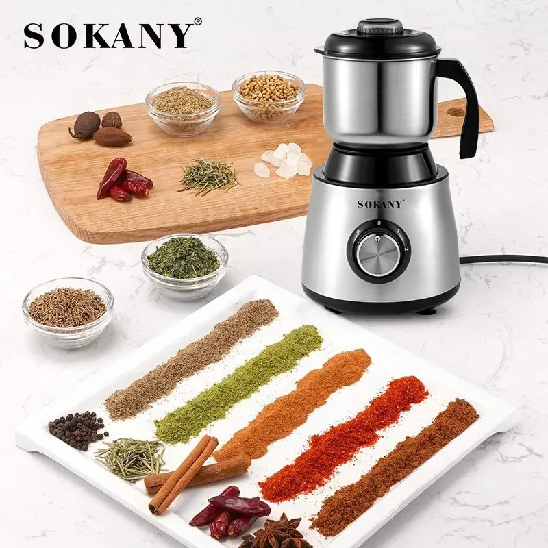 Moulin à Grains Inox 300 g – FRIDAY STORE