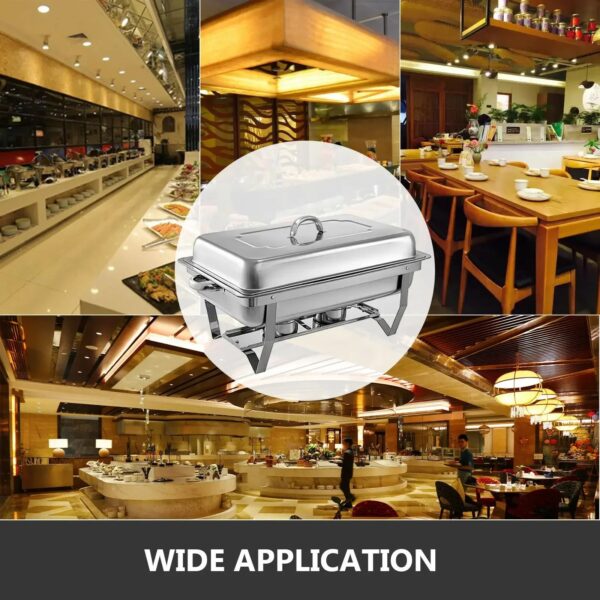 Chafing Dish Inox 12 L Réchaud à Buffet Professionnel – Friday Store – Image 6
