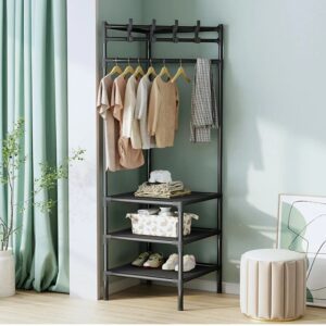 Étagère + Porte manteau en Fer – FRIDAY STORE
