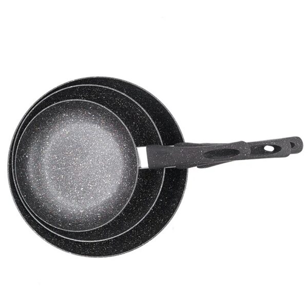 Set de 3 Poêles Antiadhésives “Pierre” – Induction & Cuisson Saine | Friday Store – Image 2