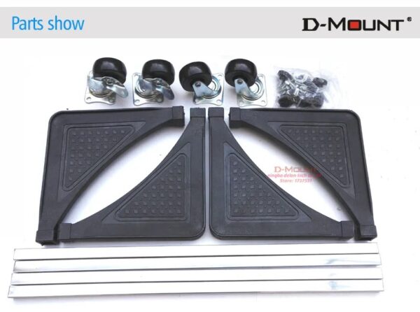 Support Réglable à Roulettes Ultra-Résistant 300 KG – Base Mobile pour Électroménagers | FRIDAY STORE – Image 5