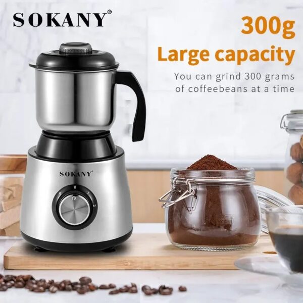 Moulin à Grains Inox 300 g – FRIDAY STORE – Image 5