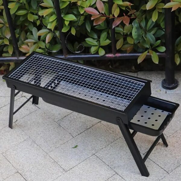 Barbecue Portable en Fonte d’Acier – Grill à Charbon Pliant – Image 7