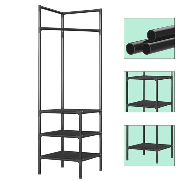 Étagère + Porte manteau en Fer – FRIDAY STORE – Image 7