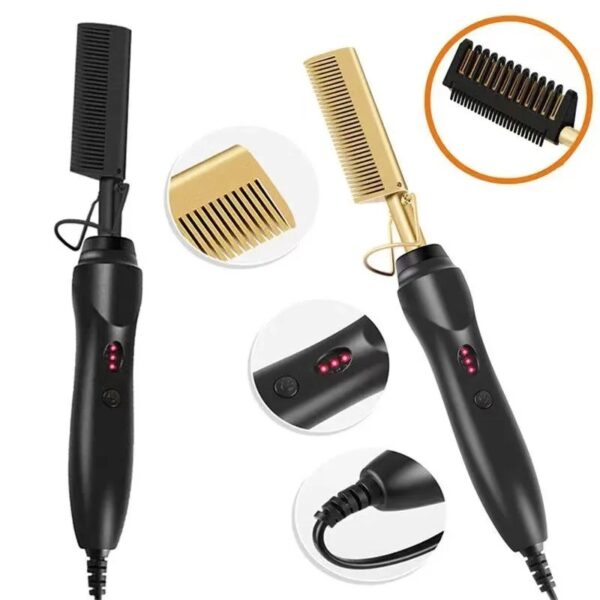 Peigne Lissant Chauffant « Hair Press Comb » – Lisseur Peigne Rapide pour Cheveux | FRIDAY STORE – Image 4