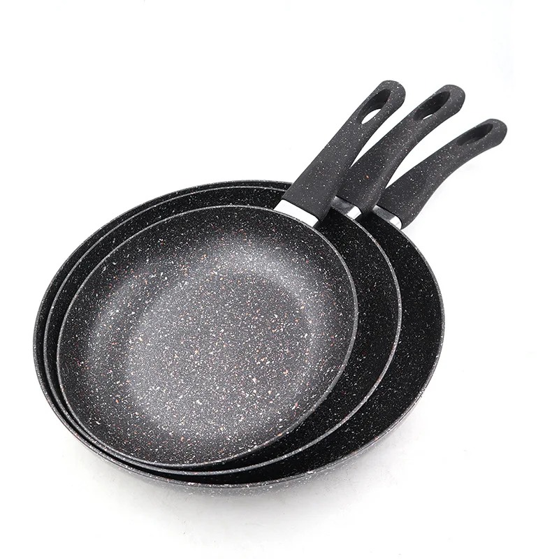 Set de 3 Poêles Antiadhésives “Pierre” – Induction & Cuisson Saine | Friday Store