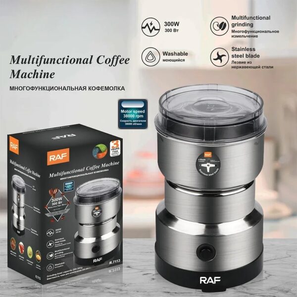 Moulin à Café Électrique Multifonction 300 W  | Friday Store – Image 3