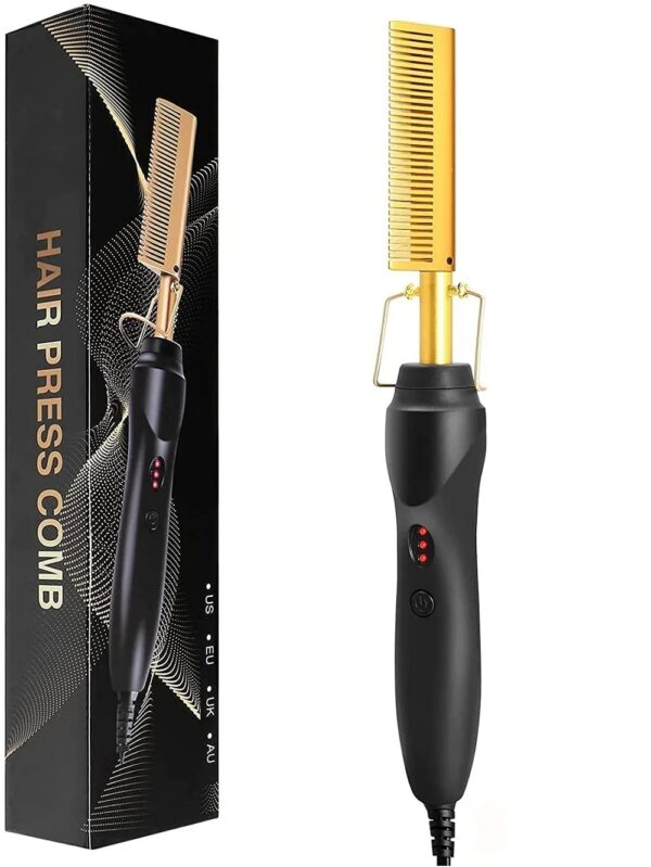 Peigne Lissant Chauffant « Hair Press Comb » – Lisseur Peigne Rapide pour Cheveux | FRIDAY STORE – Image 3