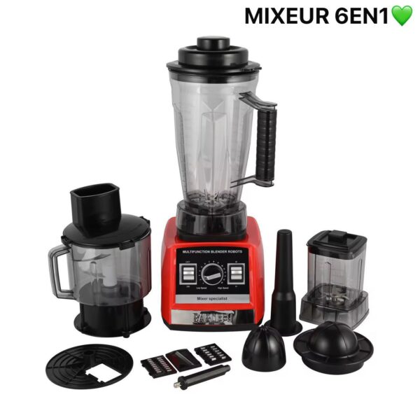 Mixeur Blender Multifonction 6 en 1 – BARDEFU BF‑5012 – Image 2