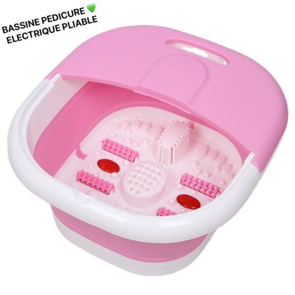 Bain de Pieds Électrique Pliable – Massage & Relaxation Totale | FRIDAY STORE – Image 2