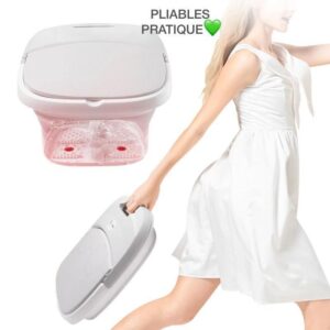 Bain de Pieds Électrique Pliable – Massage & Relaxation Totale | FRIDAY STORE