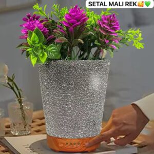 Pot de Fleurs LED Décoratif avec Diffuseur  | Friday Store
